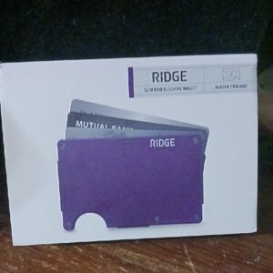Ridge Purple Wallet